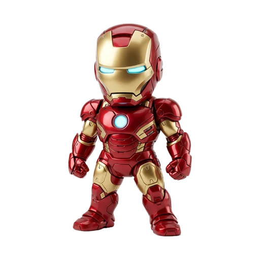 Iron Hero Charm