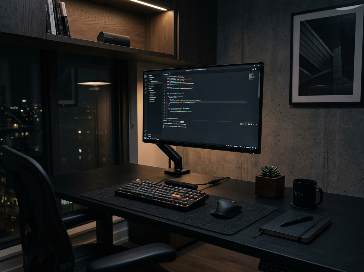 Dark Modern Developer Workspace